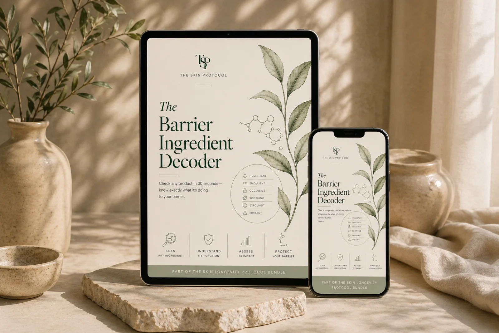 Barrier Ingredient Decoder